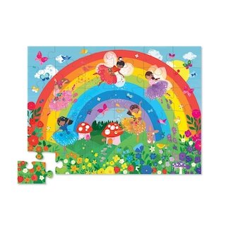 Crocodile Creek Classic Floor Puzzle Rainbow 36 piece