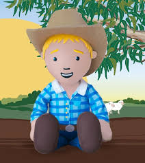 George the Farmer Cuddle Doll