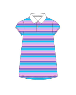 Milky | Lilac Stripe Rib Dress