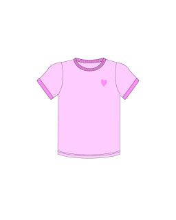 Milky | Pink Rib Tee