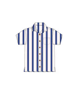 Milky | Stripe Linen Shirt