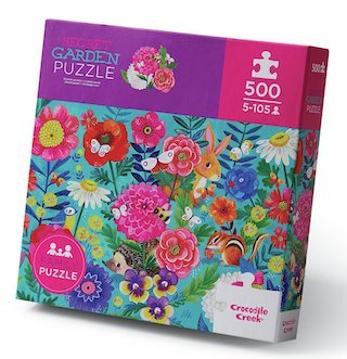 Crocodile Creek Secret Garden Puzzle 500 piece